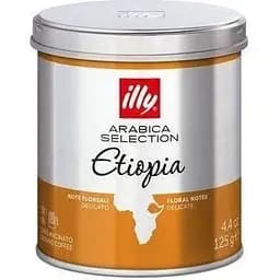 Кофе молотый Illy Ethiopia 125 г ж/б