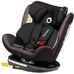 Автокрісло Lionelo Bastiaan Sporty Black з білою основою, чорне (LO-BASTIAAN SPORTY BLACK) - мініатюра 7