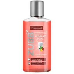 Ополіскувач для ротової порожнини ZUBB Активний захист зі смаком барбарису, лимону та м'яти 250 мл