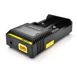 Зарядний пристрій універсальний Nitecore Digicharger D2, 2 канали, LCD дисплей, підтримує Li-ion, Ni-MH та Ni-Cd AA (R6), ААA (R03), AAAA, С (R14)