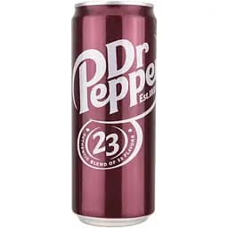 Упаковка напою Dr. Pepper Regular 7.92 л (0.33 л х 24 шт.) з/б - мініатюра 2