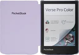 Обкладинка PocketBook 6", Verse(PB619/629/634), Shell Transparent Light cover, фіолетова - мініатюра 4
