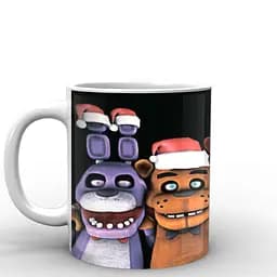 Кухоль GeekLand Five Nights At Freddys П'ять ночей з Фредді постер FN.02.034 330 мл білий - мініатюра 2