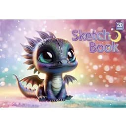 Альбом для малювання Школярик A4 склейка 20 аркушів (PB-GB-020-8515-1)