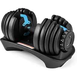 Гантель разборная регулируемая Gymtek 2,5-24кг синий