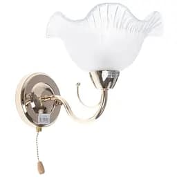 Бра Brille LK-121W/1 настінне накладне з вимикачем класичне