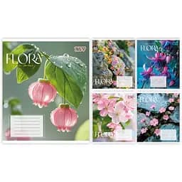 Зошит учнівський Yes Flora упаковка 10 шт./48 лін. (768795)