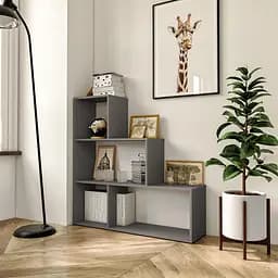 Стелаж для книг Moreli GT-75 1071x1076x280 мм Антрацитовий (mo-gt75-antracit)