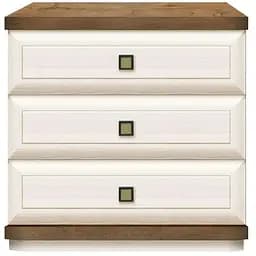 Комод в спальню ВМК Орегон KOM3S Сосна аризонская/Дуб больцано (GRB-1509)
