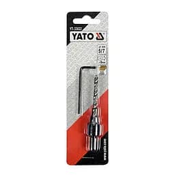 Сверло конфирматное по дереву YATO Ø = 5/7 мм, хвостовик Ø = 8 мм, с 6-гранным ключом (YT-33022)