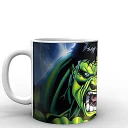 Кухоль GeekLand Халк Hulk фан арт HU.02.038 330 мл білий - мініатюра 2