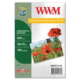 Фотопапір WWM 10x15 (SM260.F100)