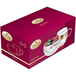Сервіз для сніданку Oscar Verona, чашка та піала (OSR-0002/500-300 s) - мініатюра 2