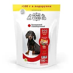 Сухой корм для взрослых собак Мясо утки с нутом DOG ADULT MINI Беззерновый гипоаллергенный 700 г