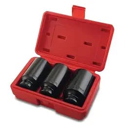 Комплект ударних головок довгих для ступичних гайок 1/2 Toptul hoz0007650