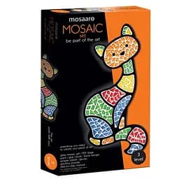 Набір для скляної мозаїки "Кіт" Mosaaro MA3002 кришталеве скло