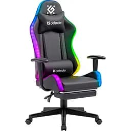 Геймерське крісло Defender Watcher RGB Black (64334) [129007] - мініатюра 2