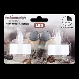 Набір декоративних свічок Offtop з підсвічуванням LED (855009)