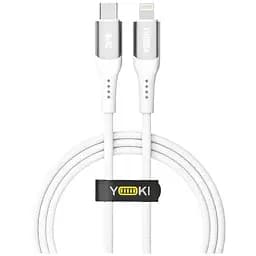 Кабель Yoki Solid Type-C to Lightning 30 W 1.2 м White