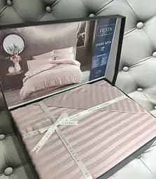 Постільна білизна Line Pudra Сатин-Stripe Fiesta pbe0052022
