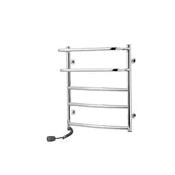 Рушникосушарка електрична Kroner Каскад дуга ДКД01EL 600x500/5 EL CV017223, Хром, Ліве