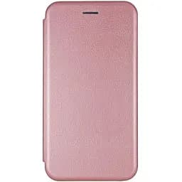 Шкіряний чохол-книжка Classy для Xiaomi Redmi Note 9s / Note 9 Pro / Note 9 Pro Max Rose Gold