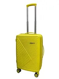 Валіза мала ручна поклажа Milano bag 050 поліпропілен S Жовтий - мініатюра 2