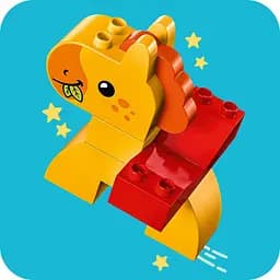 Конструктор LEGO DUPLO Потяг тваринок 19 деталей (10412) - мініатюра 9