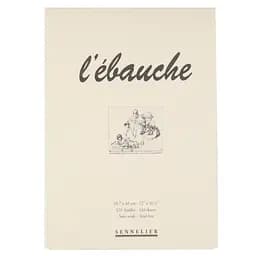 Блокнот склейка для ескізів та начерків Ebauche Sennelier, 130 аркушів, 90 г/м, 29,7x42 см