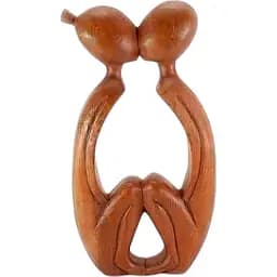 Статуетка "Закохані" дерево 29х15х4 см