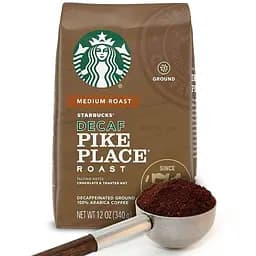 Кофе молотый Starbucks DeCAF Pike Place 340 г
