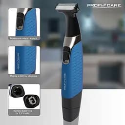 Тример, стайлер, бритва і епілятор для носа і вух ProfiCare PC-BHT 3074 - мініатюра 8