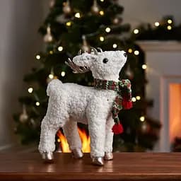 Новогодняя фигура Олень игрушка под елку 22×9×30 см Yiwu CR-4-3