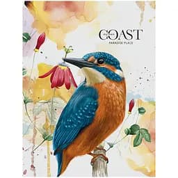 Тетрадь общая Student А5 зимородок клетка 80 листов (A5-080-5084K)