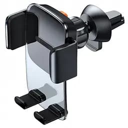 Тримач в машину Baseus Easy Control Clamp Air Outlet Version срібний (33522 silver) - мініатюра 6
