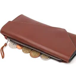Чоловіче шкіряне портмоне GRANDE PELLE 21х10х1,5 см acs0022809 - мініатюра 5