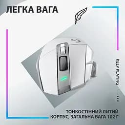 Бездротова миша Logitech G502 X Lightspeed Wireless White (910-006189) - мініатюра 6