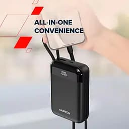 Павербанк Canyon Black 20 000 mAh / 22.5 Вт (CNS-CPB204B) - мініатюра 12