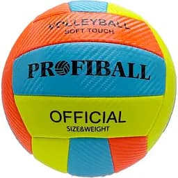 Мяч волейбольный Profiball EN 3248 размер 5 оранжевый.