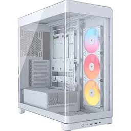 Корпус Corsair FRAME 4500X LX-R RGB Tempered Glass без БП White (CC-9011317-WW)