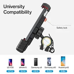 Тримач кріплення на кермо вело мото Joyroom Phone Holder For Bicycle and Motorcle JR-ZS264 - мініатюра 5