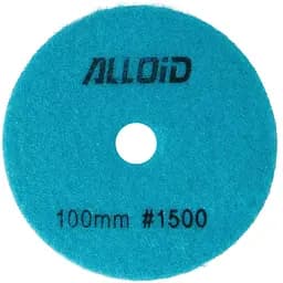 Круг алмазний Alloid Building Tools шліфувальний на липучці 100 мм зерно 1500 (DD-63290)