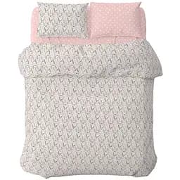 Комплект постельного белья Home Line Цветение трав 215х143 см розовый (176186)