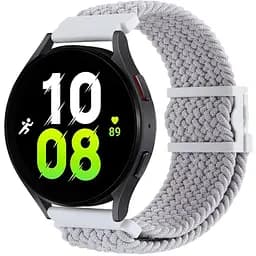 Нейлоновый ремешок Universal 22 mm Elastic Adjustment Samsung/Amazfit/Huawei White