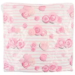 Подушка Homefort Дачная 50x50 см гипоаллергенная ткань розовая с цветами