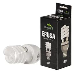 Люмінесцентна лампа Terrario Erusa Tropical UVB 5.0 13W для тропічних рептилій та амфібій - мініатюра 3