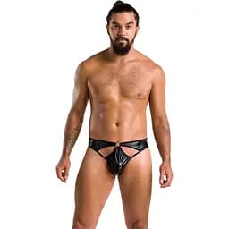 Сексуальні чоловічі стрінги Passion 033 Thong Paul L/XL чорний