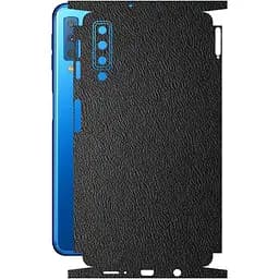 Захисна плівка StatusSKIN для Samsung Galaxy A7 2018 A750 Корпус Вініл Шкіра чорна - мініатюра 1