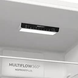 Холодильник з нижньою морозильною камерою Gorenje NRK6201EW4 200х60х60см 2 двері 235 (96) л А+ Total NF Зона свіжості білий - мініатюра 9