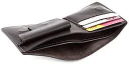 Шкіряне чоловіче портмоне GRANDE PELLE 11х9х2 см acs0027517 - мініатюра 5